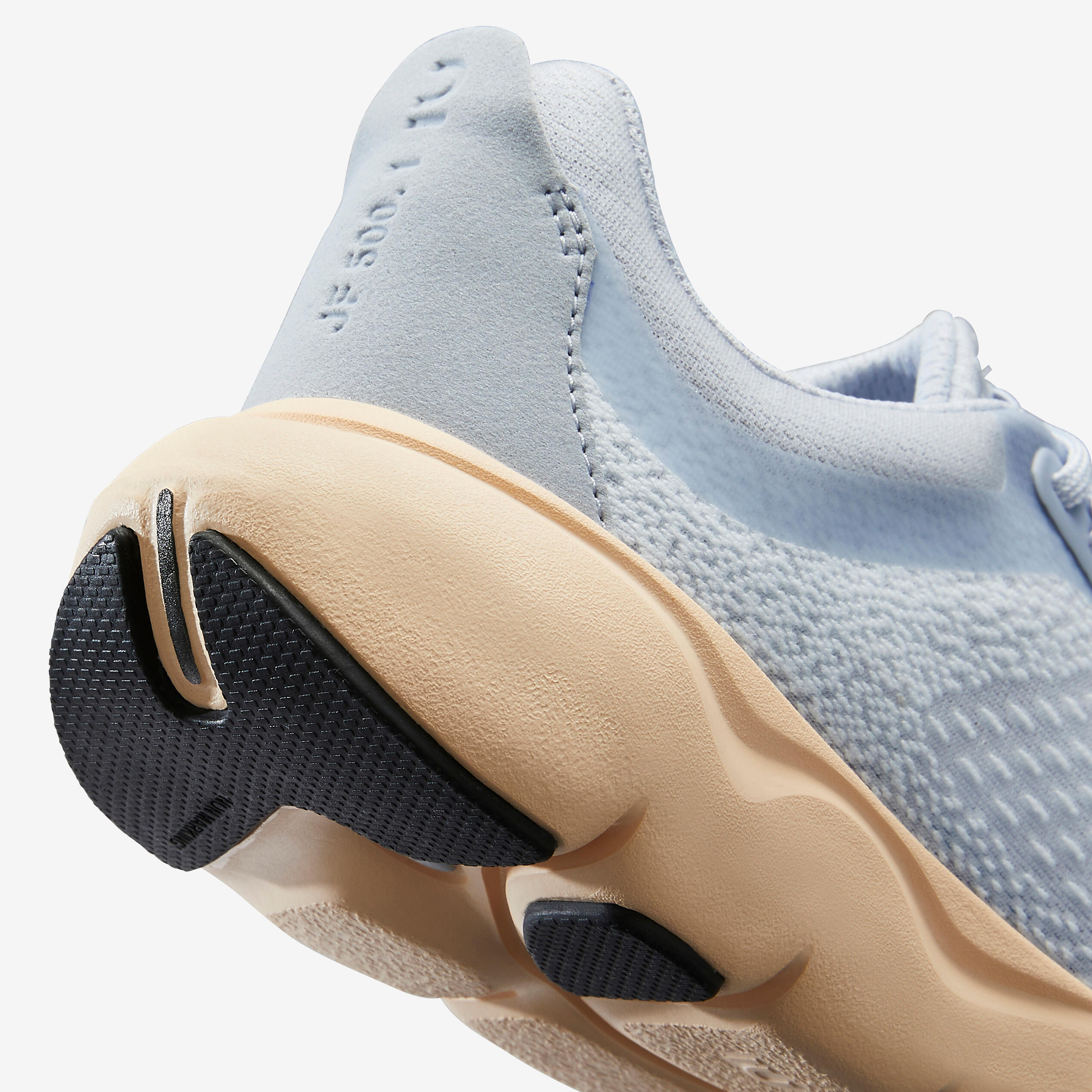 Kadın Koşu Ayakkabısı - Gri/ Bej - JOGFLOW 500.1